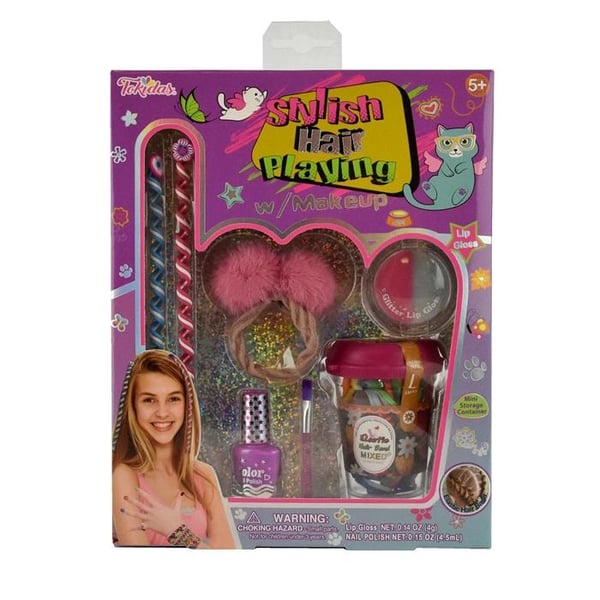 Stilfuldt hår og makeup