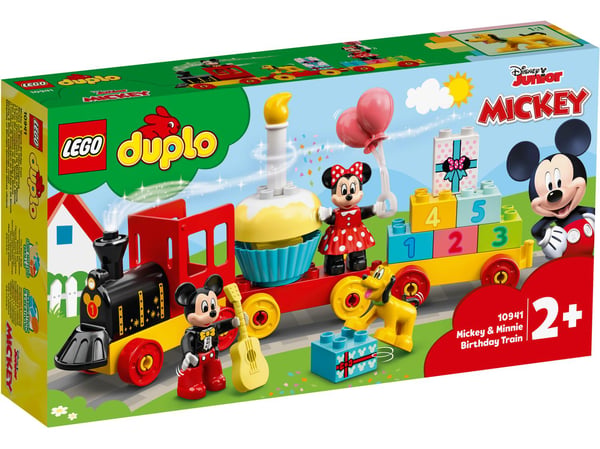 LEGO® DUPLO® Mikki ja Minnin syntymäpäiväjuna 10941