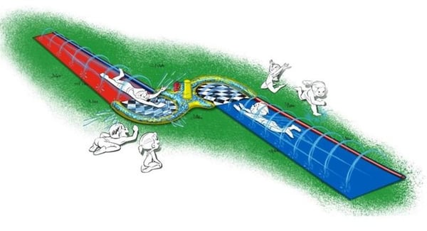Face-Off Racing Slide Vattenbana