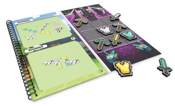 Minecraft Magnetic Travel Game Sv/Dk/En