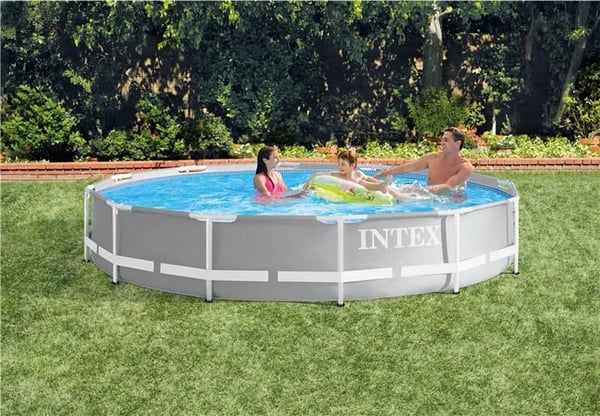 Intex Prisme Tube pool 3,7m inkl. filterpumpe