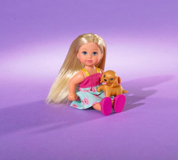Evi Love Pet Friends Dukke med hund