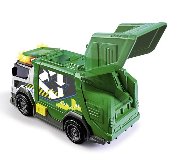 Dickie Toys Garbage Truck City Cleaner med lyd og lys