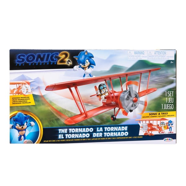 Sonic Movie 2 Tornado Flyvemaskine Legesæt
