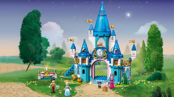 LEGO® Disney Tuhkimo ja prinssin linna 43206