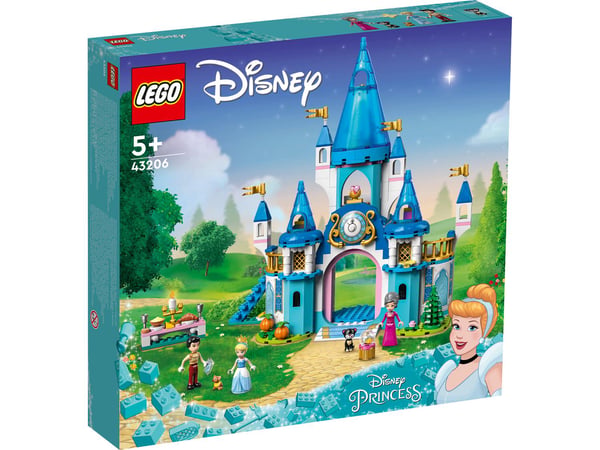 LEGO® Disney Tuhkimo ja prinssin linna 43206