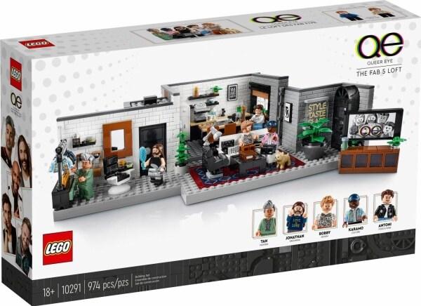 LEGO® Queer Eye Fab 5's lejlighed 10291
