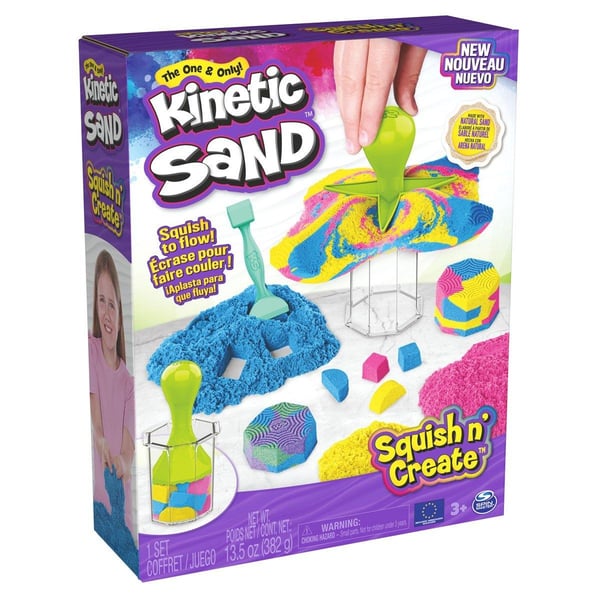 Kinetic Sand Squish n' Create -kinetisk hiekka