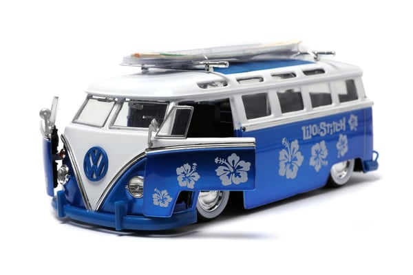 Disney Stitch & Volkswagen T1 Buss Metall 1:24