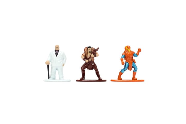 Marvel Spiderman Samlefigurer Nano Metal 18-pak