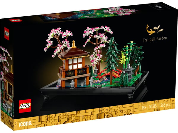 LEGO® Icons Rauhallinen puutarha 10315