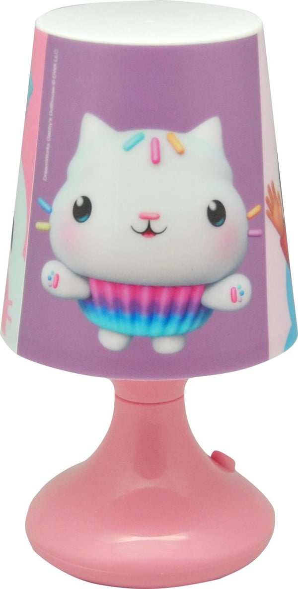 Gabby's Dollhouse Bordlampe Pink