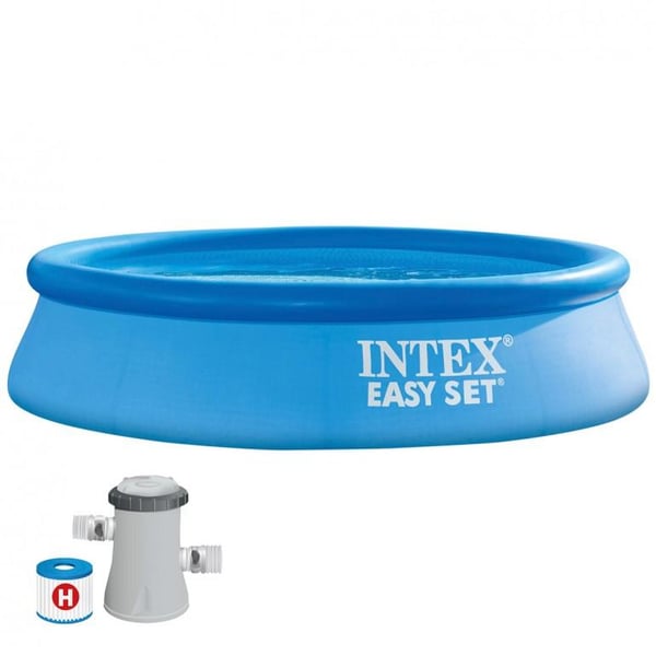 INTEX Easy Set Pool med pump 244x61 cm 1900l