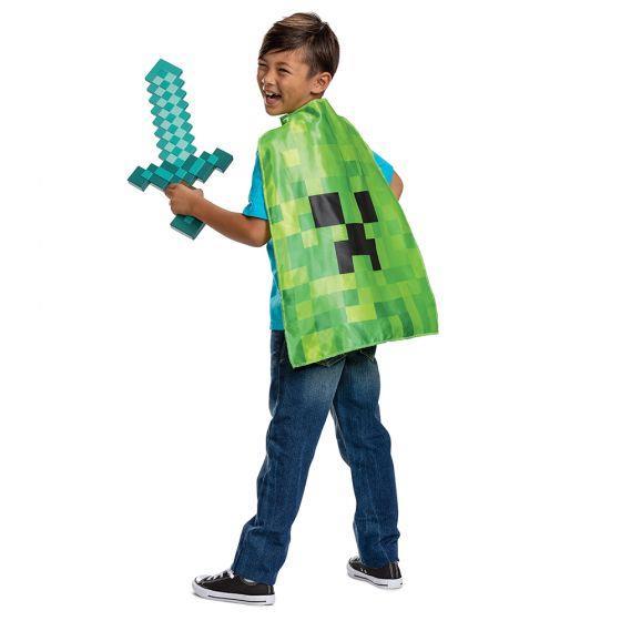 Minecraft Sword & Cape Set Utklädning