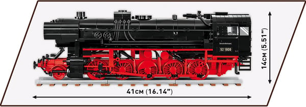 Cobi DR BR 52 Steam Locomotive 1:35 6282
