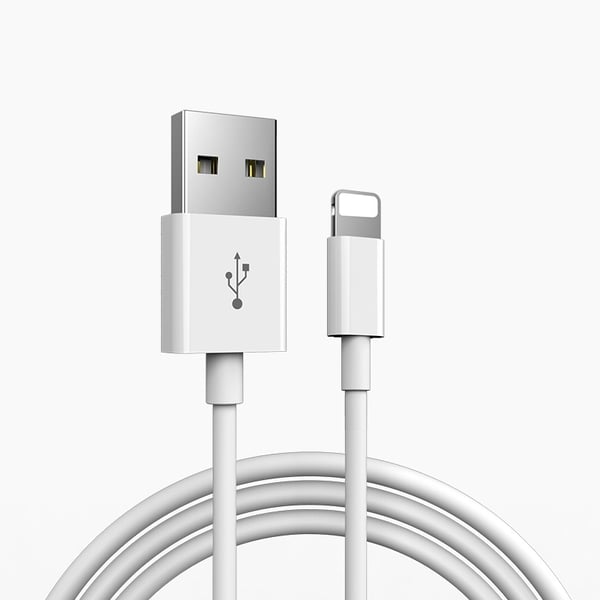 5-pakning 1m kompatibel med Lightning-kabellading og -overføring