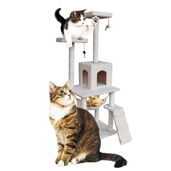 Kattetre - 158cm - Ripestolper - Ripemøbler