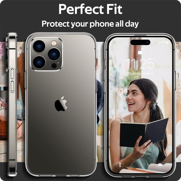 iPhone 15 Pro Max - Silikonskal TPU - Slimmat