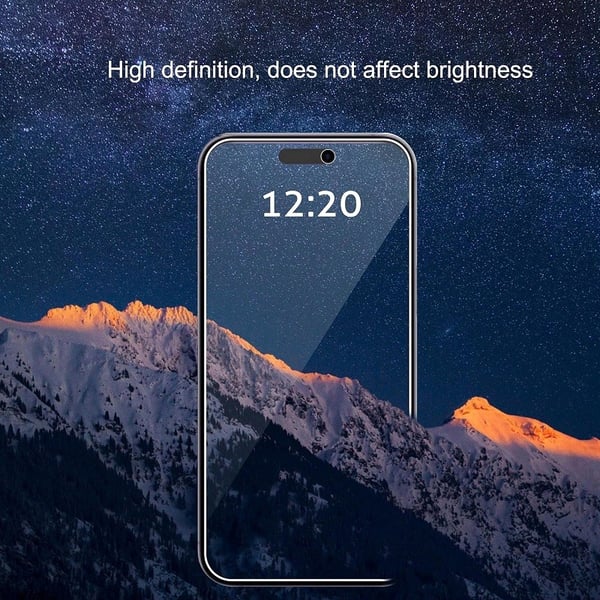 2 kpl iPhone 12 Pro Privacy Näytönsuoja Privacy näytönsuoja
