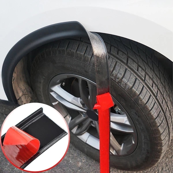 Universal Fender Flares - Bil Hjulbågar Stänkskydd 1,5m Universal Fender Flares - Bil Hjulbågar Stänkskydd 1,5m