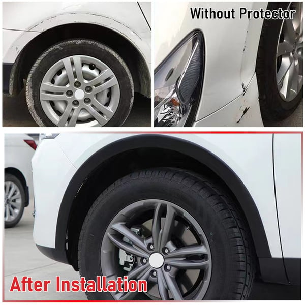 Universal Fender Flares - Bilhjulbuer Splash Guards 1,5m