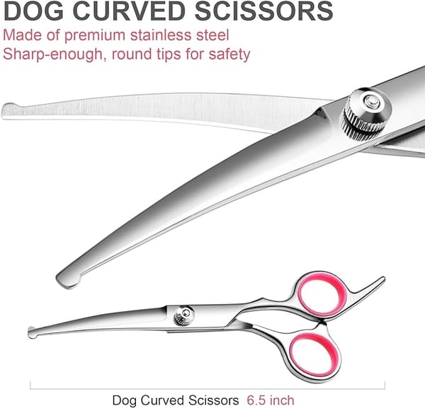 Hundesaks Buet 19 cm - Saks til dyr - Avrundet