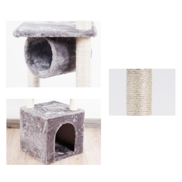 Kattetræ / Klotræ / Klostolpe til katte - 90 cm