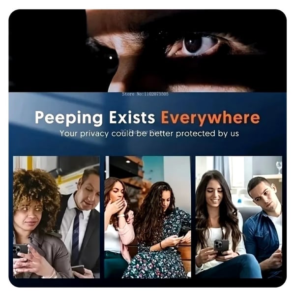 2 kpl iPhone 16 Pro Max Privacy Näytönsuoja Privacy näytönsuoja