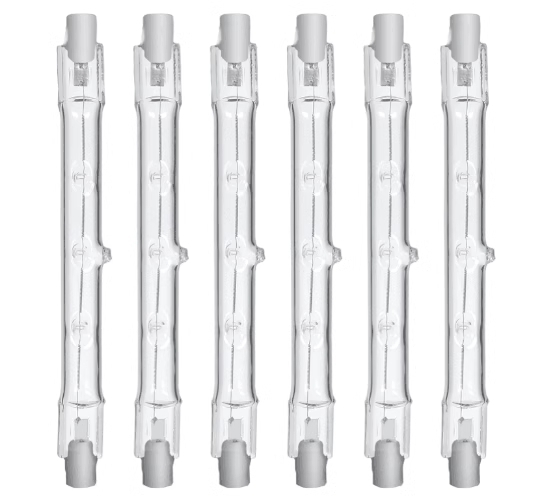 3-pakning R7s 118mm 300w 230v - R7s halogen lineært lys