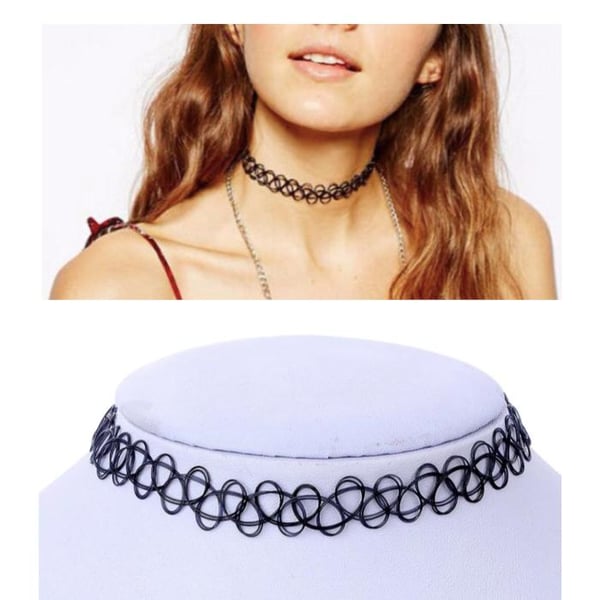 Choker halskæde - One size