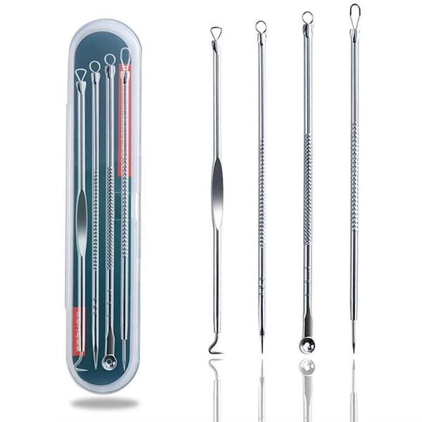 4-pak Blackhead klippere fjerner nemt hudorme