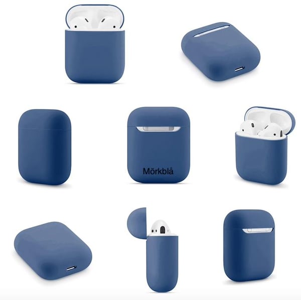 AirPods Silikonskall - Veske / Beskyttelse - Flere farger