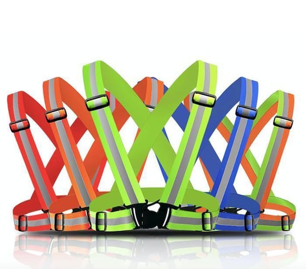 2-Pack Reflexsele - Reflexväst med Reflex - Praktisk & Slitstark