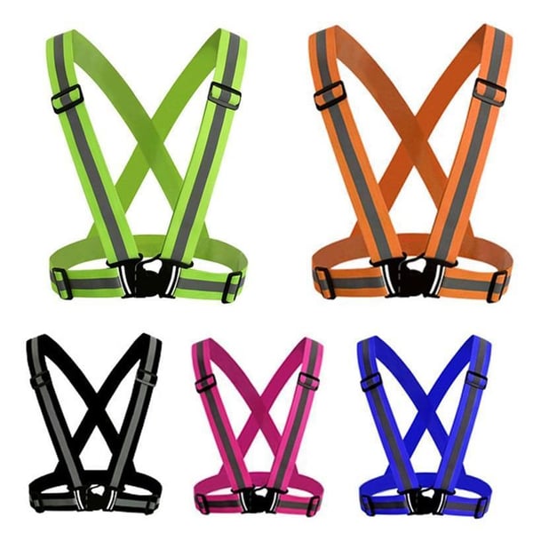 2-Pack Reflexsele - Reflexväst med Reflex - Praktisk & Slitstark