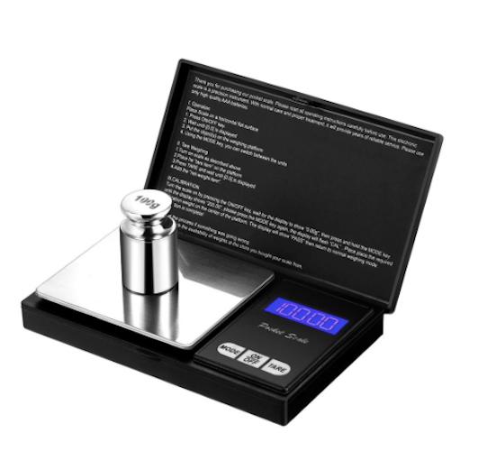Digitalvåg i fick format, Pocket Scale, Smyckes våg 0,01 - 200g