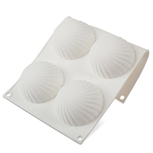 Spiral Hemisphere Silikoneform Semisphere Mousse-form Pralineform