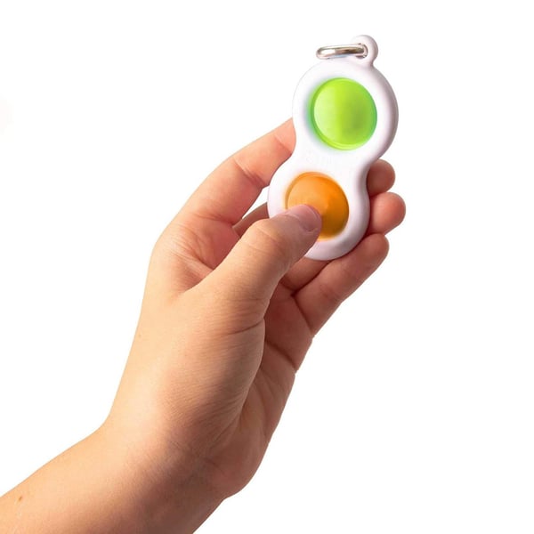 Enkel fordypning, MINI Pop it Fidget Finger Toy / Leksak-CE