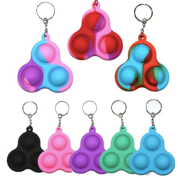 Enkel fordypning, MINI Pop it Fidget Finger Toy / Leksak-CE