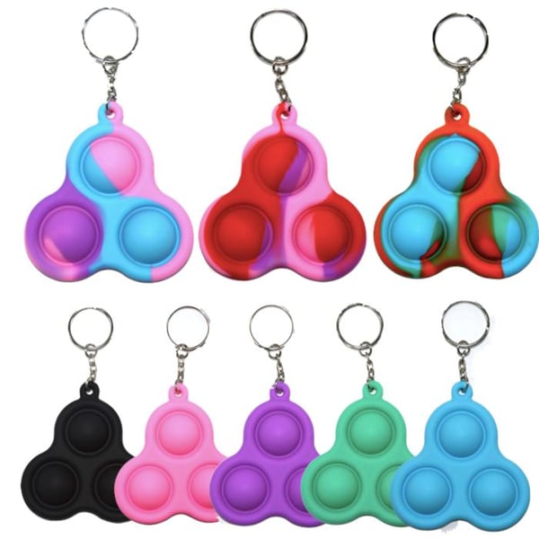 Enkel fordypning, MINI Pop it Fidget Finger Toy / Leksak-CE
