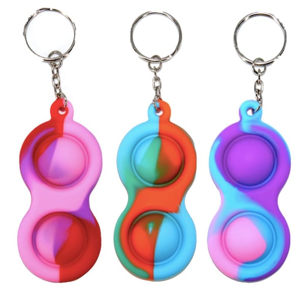 Enkel fordypning, MINI Pop it Fidget Finger Toy / Leksak-CE