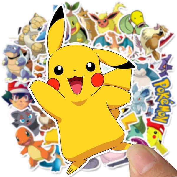 100 tarraa tarrat - Pokemon - Sarjakuva
