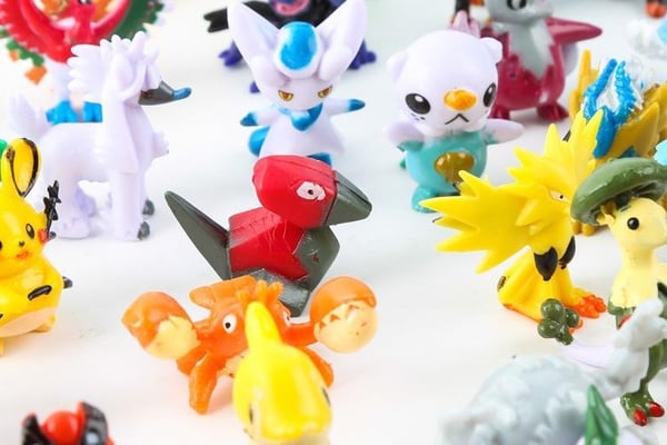 24 stk farverige Pokemon-figurer - Saml Mini Pokemon Pikachu