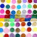 45 bokser med glitter til neglepynt