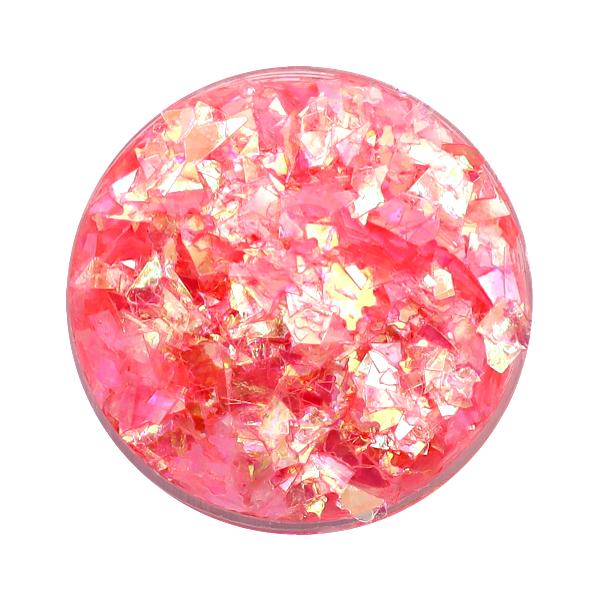 Nagelglitter - Flakes / Mylar - Korall - 8ml - Glitter
