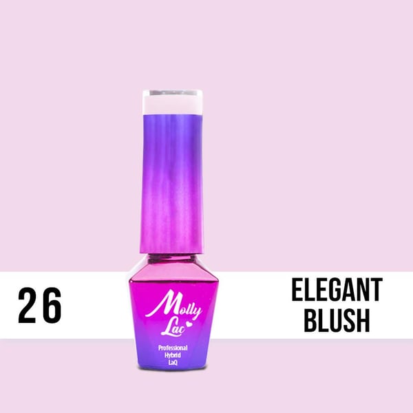 Mollylac - Gelelakk - Bryllup - JA, JEG GJØR - Nr26 - 5g UV gel/LED