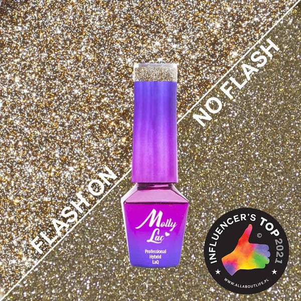 Mollylac - Gellack - Flashing Lights - Nr611 5g UV-gel/LED