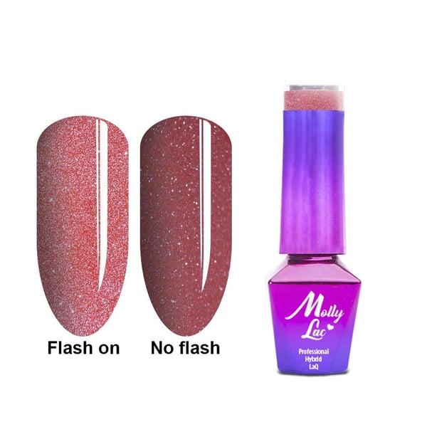 Mollylac - Gelelakk - Blinklys - Nr568 5g UV gel/LED