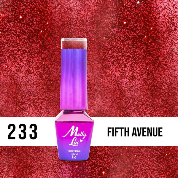 Mollylac - Gelelakk - Glødetid- Nr233- 5g UV-gel/LED