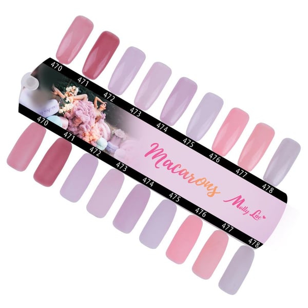 Mollylac - Gelelakk - Macarons - Nr470 - 5g UV gel/LED