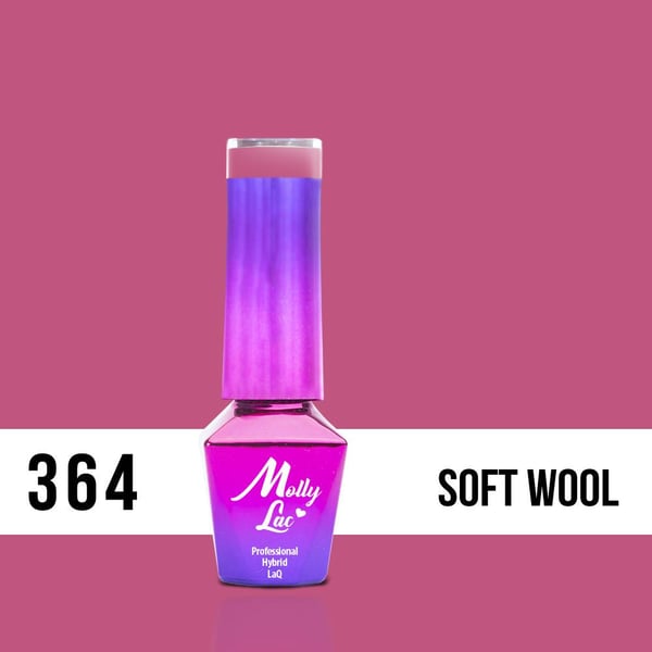 Mollylac - Gelelakk - Silke og bomull - Nr364 - 5g UV gel/LED